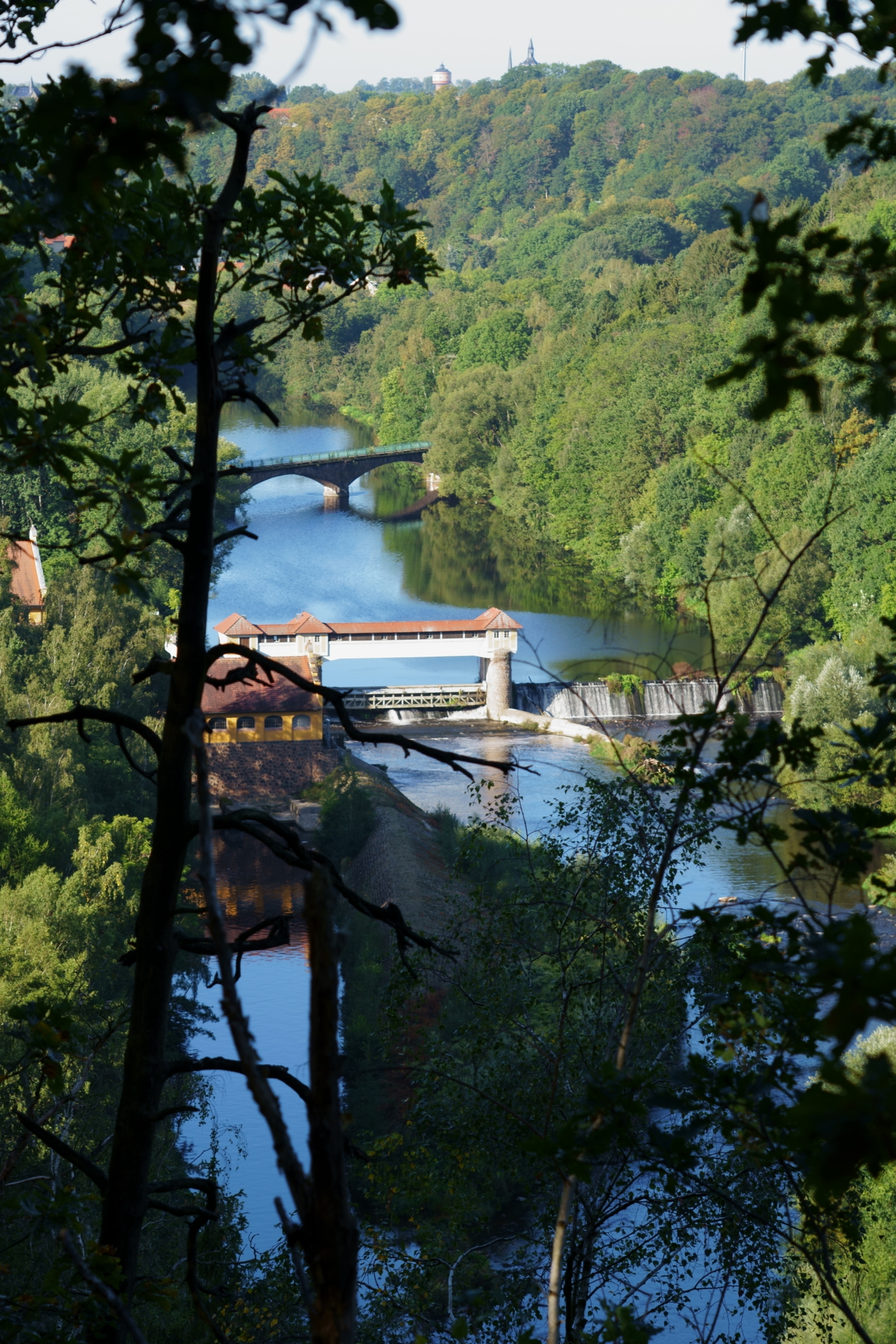 Zwei Br&uuml;cken in Mittweida  (Bild vergr&ouml;&szlig;ern)