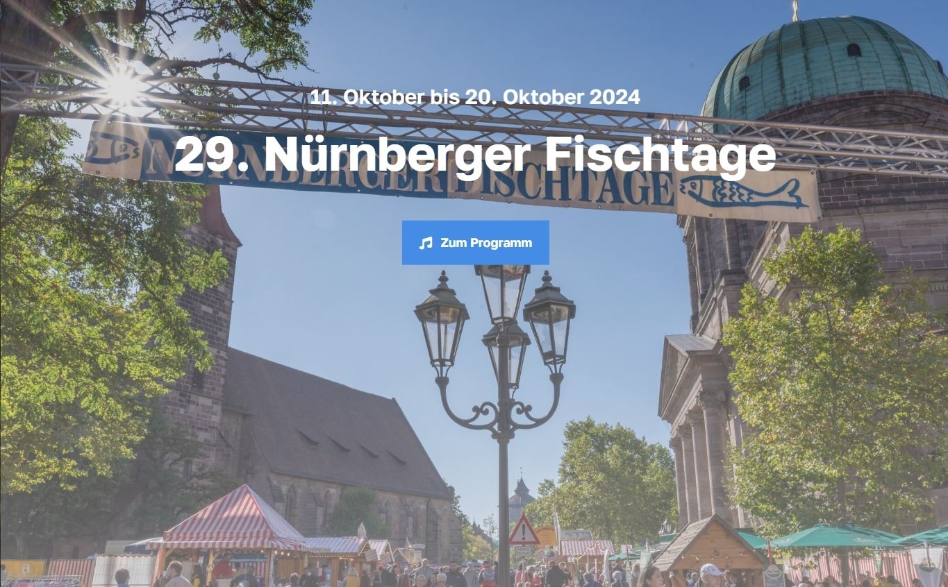 Bild: Die 29. Fischtage, wir waren jedes Mal dabei!