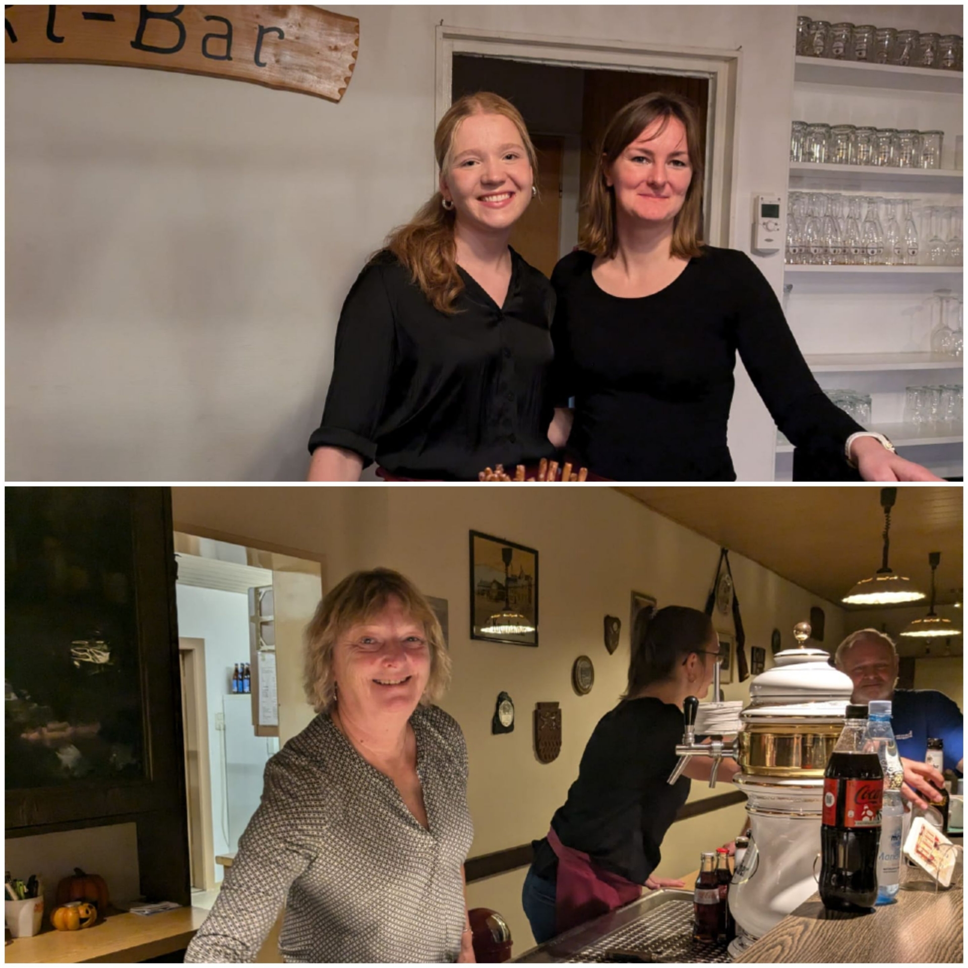 Danke an das Theken-Team der Sch&uuml;tzenhalle 