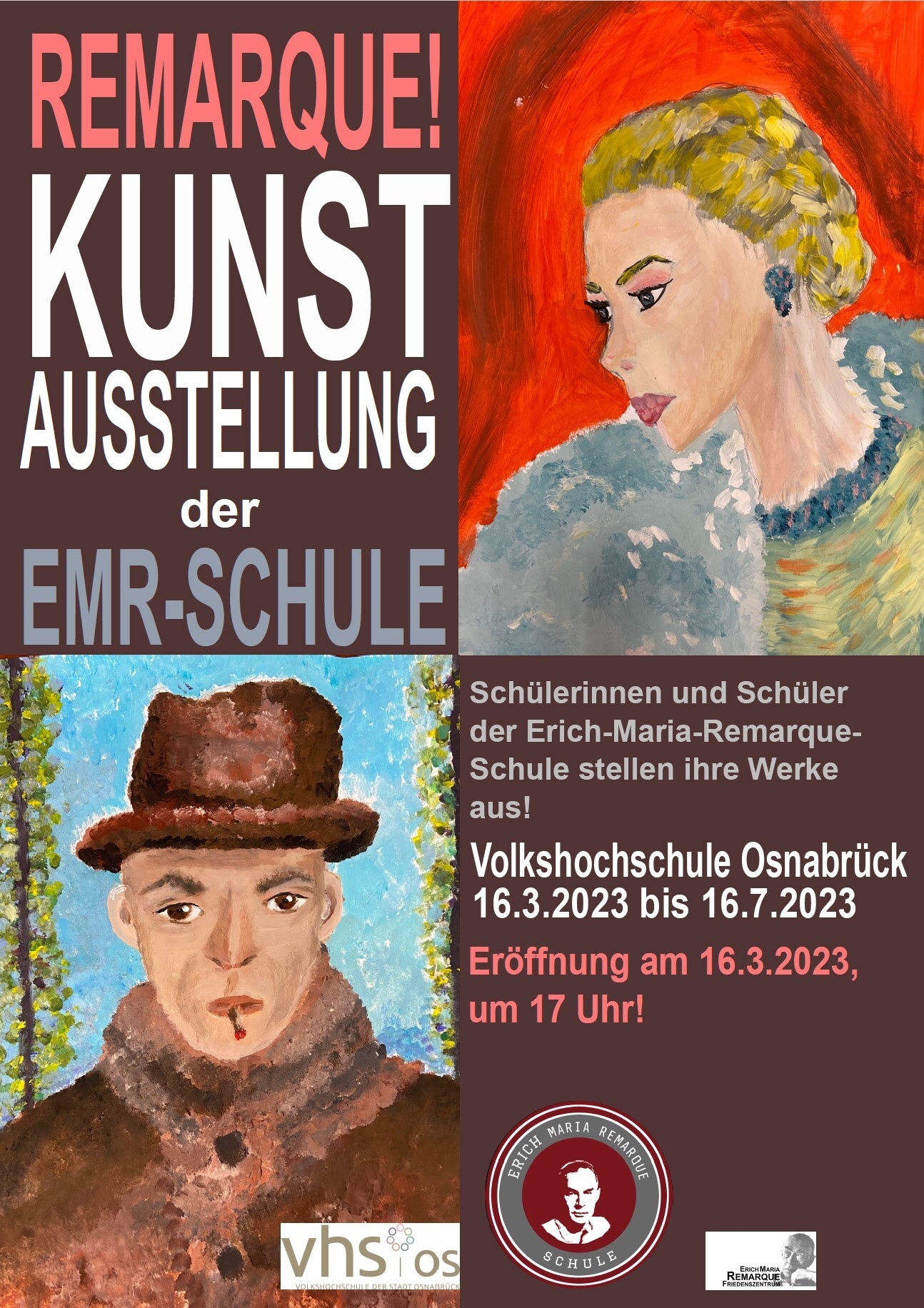 Zur Galerie: EMR-Kunstaustellung an der VHS Osnabrück