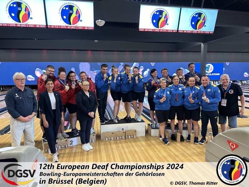 Foto der Galerie: European Deaf Bowling Championships 2024 in Brüssel (Belgien)
