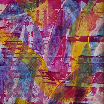 Vorschaubild: Bilsstörung II, Mixed Media, 30x30 cm