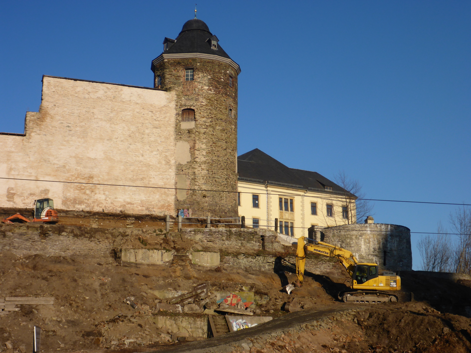 Bild : Referenzen Landschaftsbau\Schlossterrassen Plauen | 2016-2018 | ca 2.060.000 €
