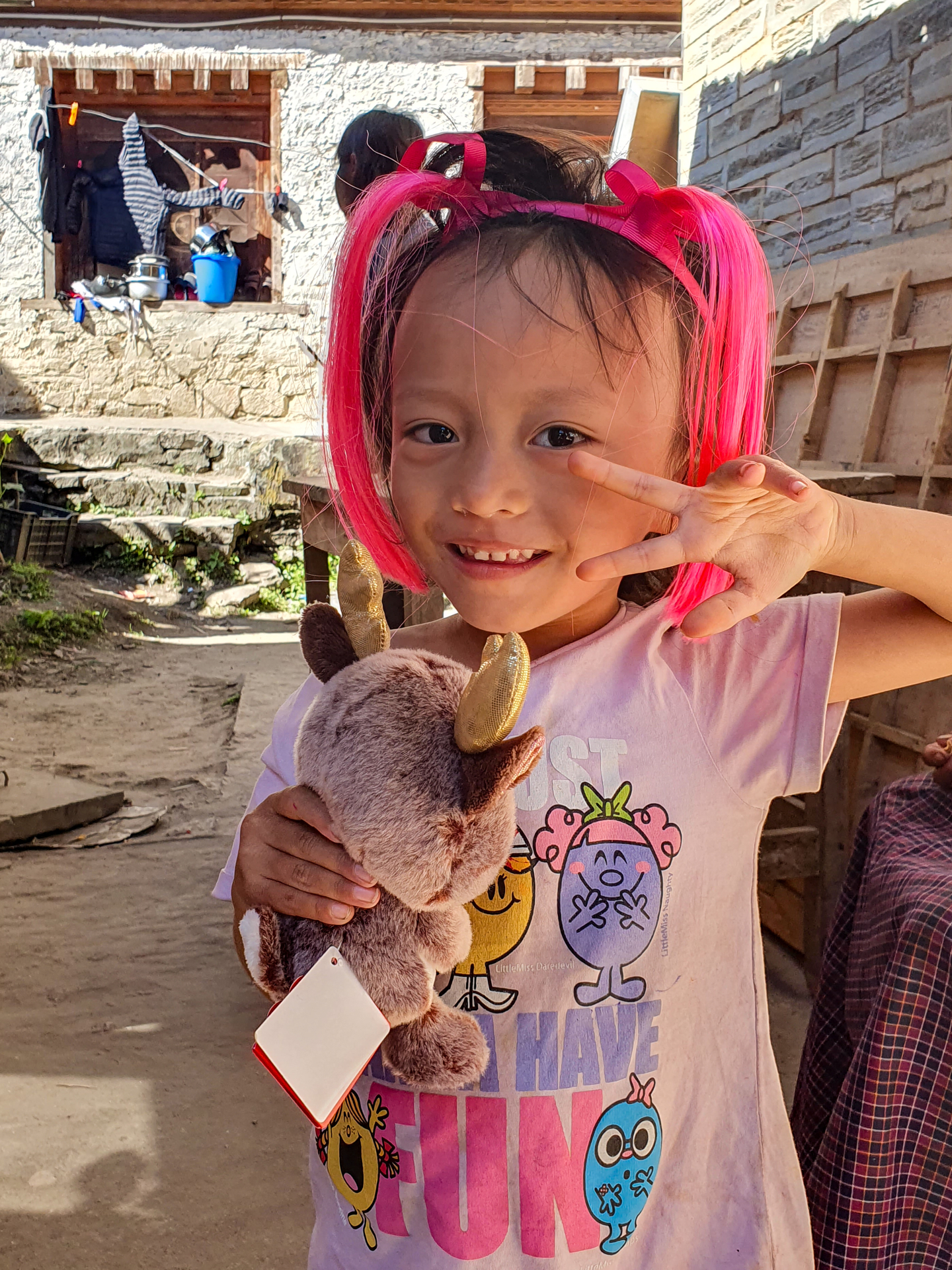 Menschen in Bhutan  (Bild vergr&ouml;&szlig;ern)