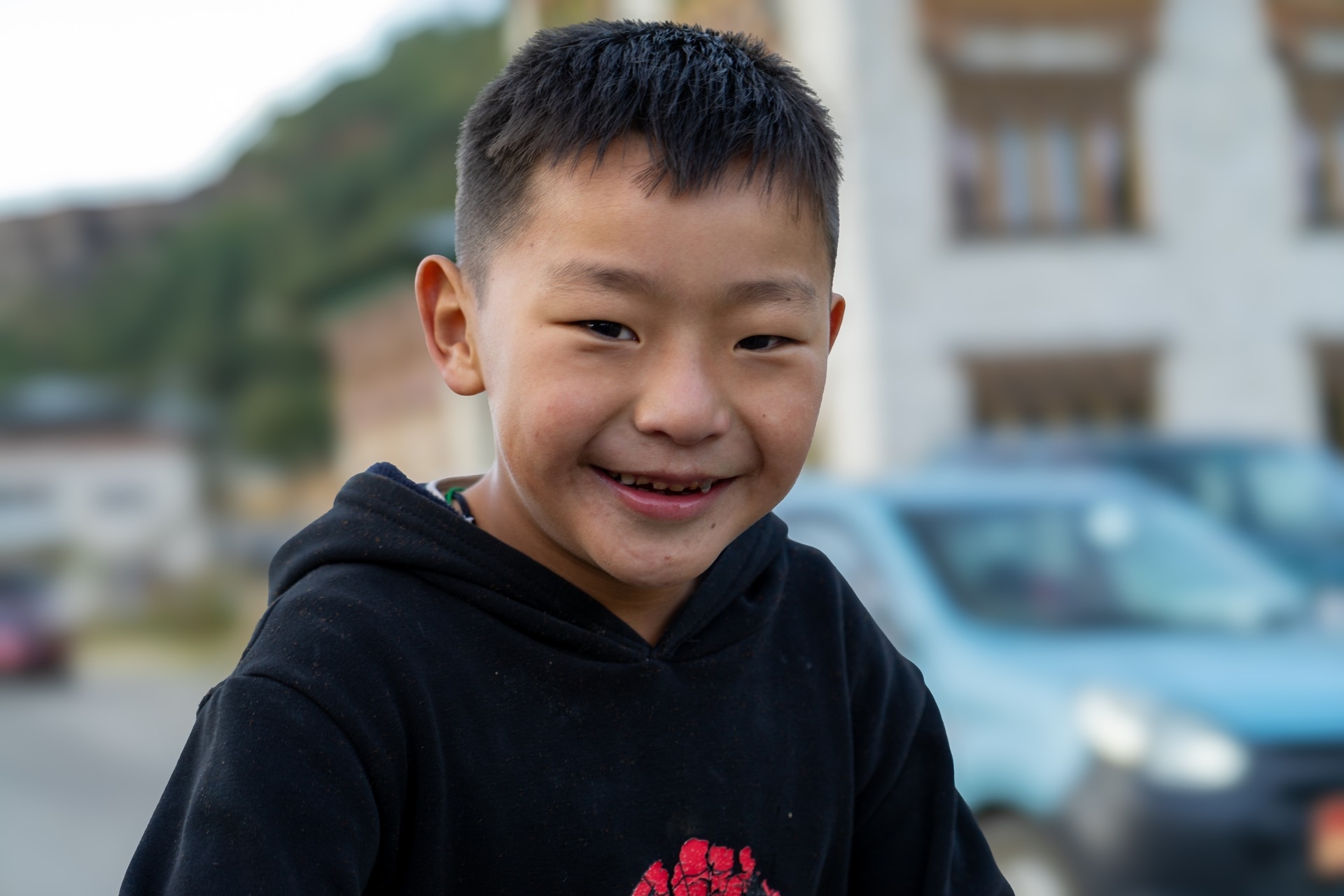 Menschen in Bhutan  (Bild vergr&ouml;&szlig;ern)
