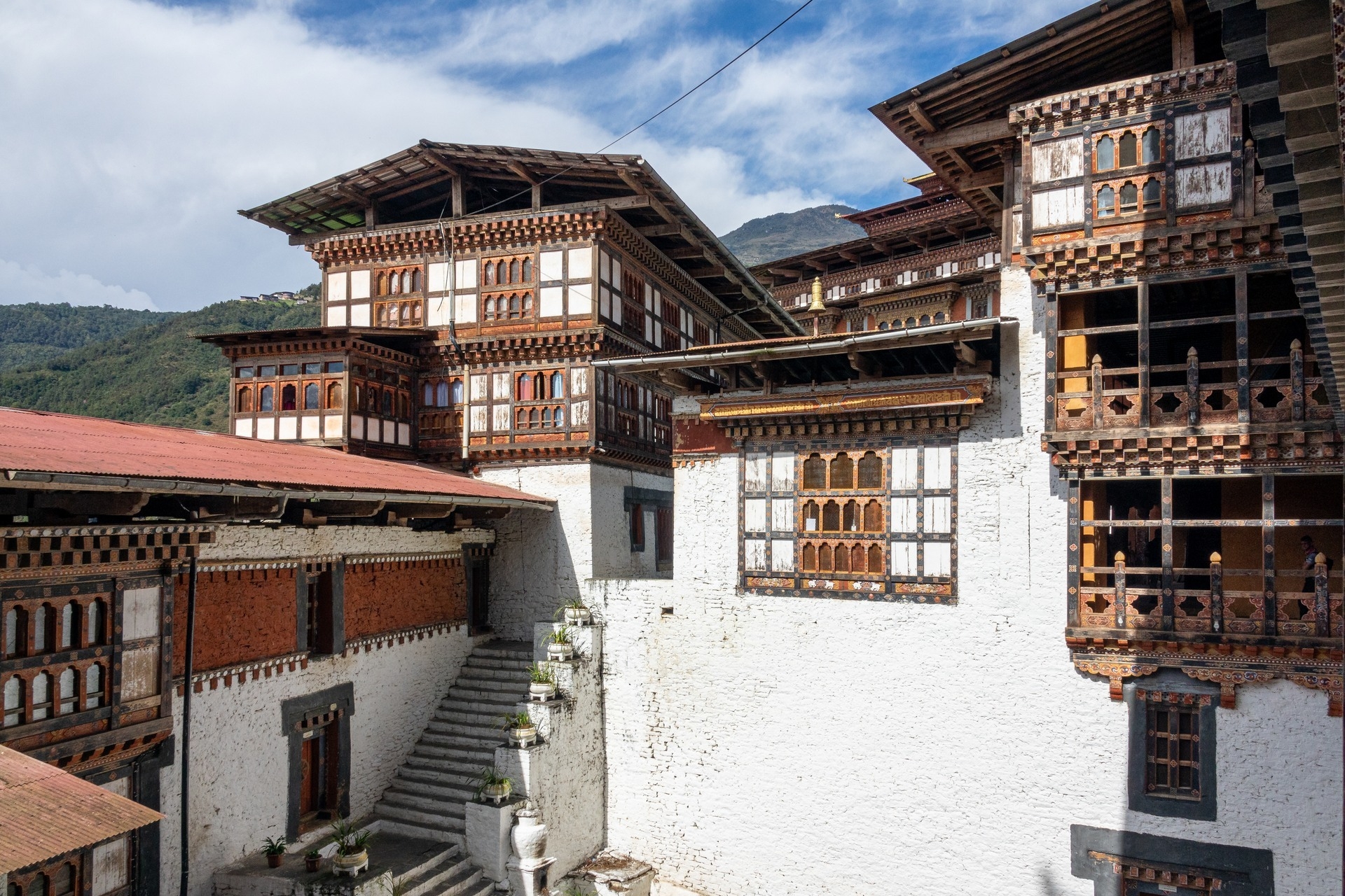 Trongsa Dzong  (Bild vergr&ouml;&szlig;ern)