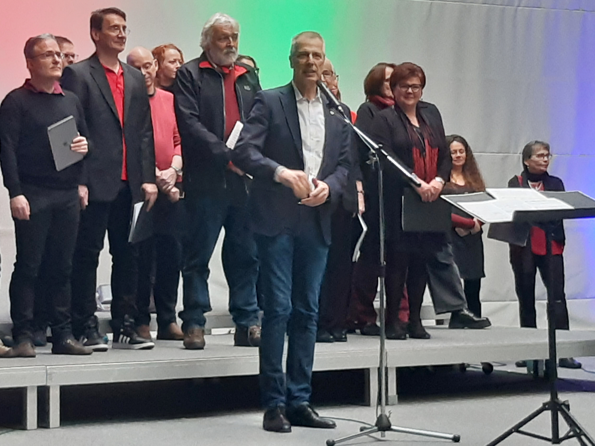 Bild: Eröffnung des Neujahrsempfang