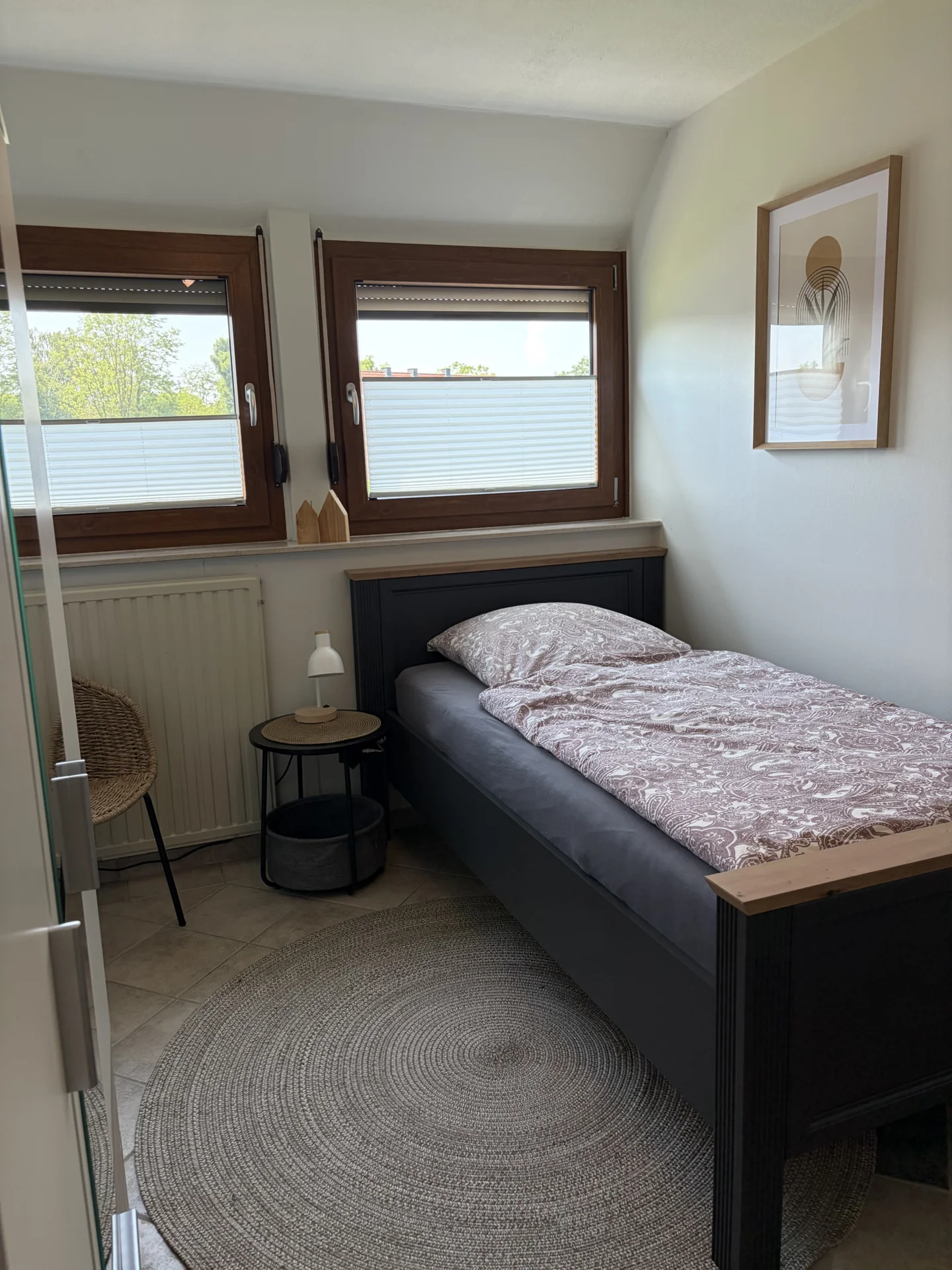 Bild: Schlafzimmer 3 mit Einzelbett