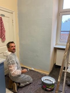 Unsere Teek&uuml;che bekommt ENDLICH Farbe  (Bild vergr&ouml;&szlig;ern)