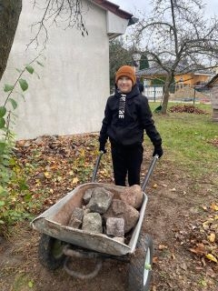 Putztag Steinschubkarre  (Bild vergr&ouml;&szlig;ern)