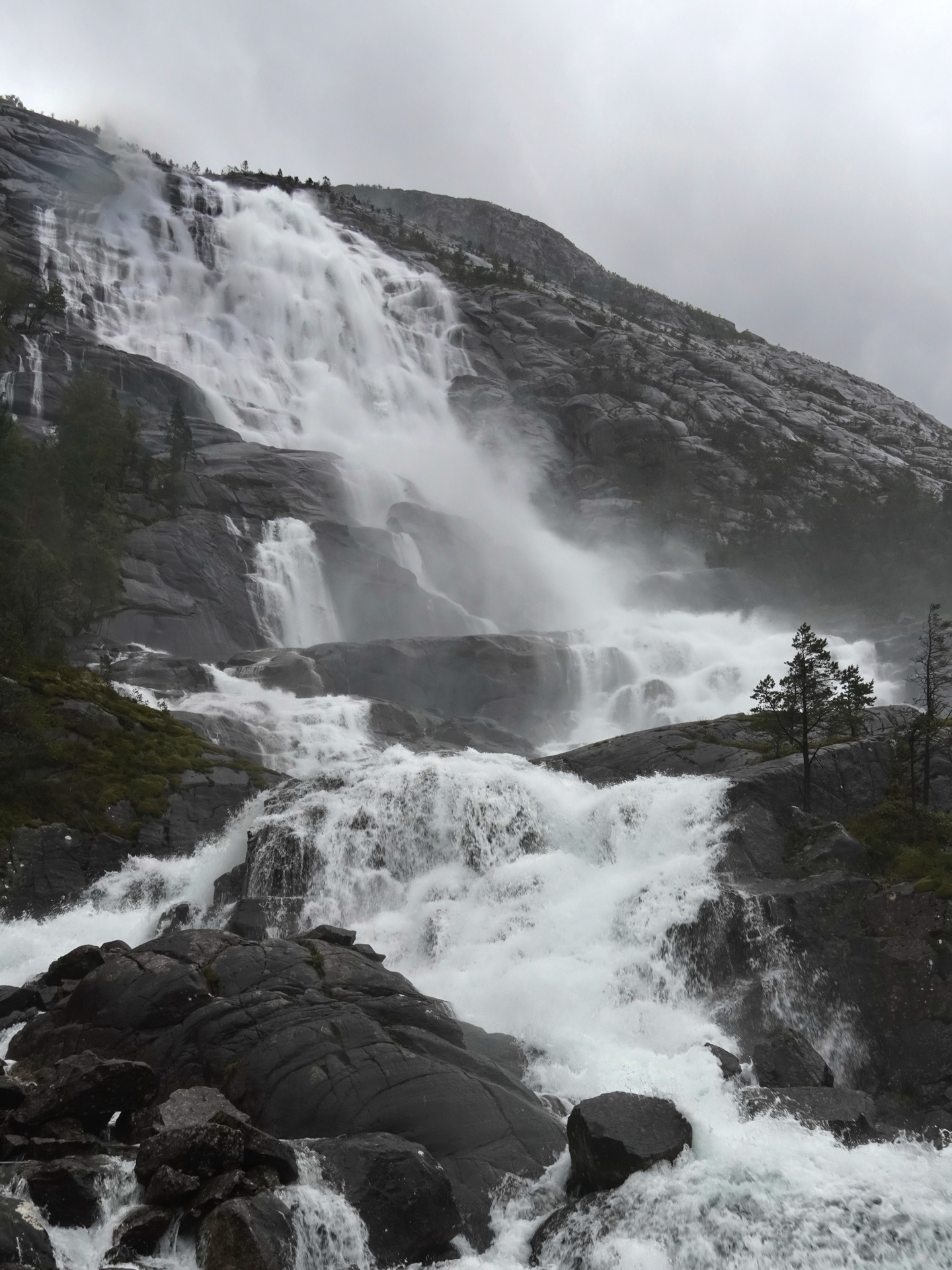 Langfoss Norway  (Bild vergr&ouml;&szlig;ern)