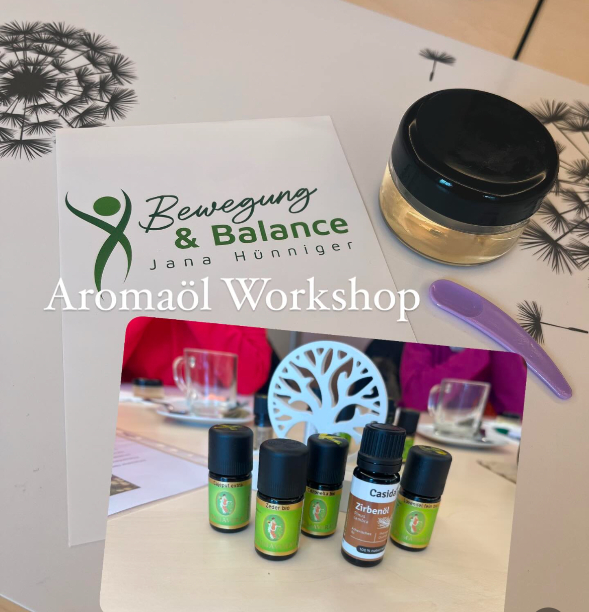 Zur Galerie: Workshop - Aromatische Auszeit -