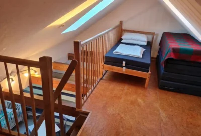Vorschaubild: Friedenshaus in Heinersdorf Dachboden links mit Zusatzmatratzen