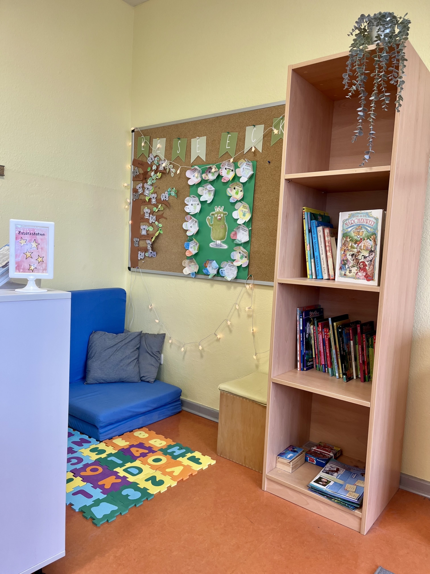 Bild: Klassenzimmer Leseecke