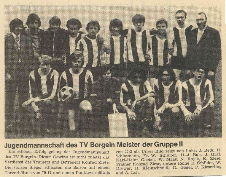 Bild: Meister 1971/72