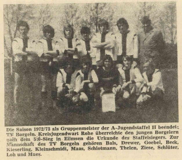 Bild: Meister 1972/73