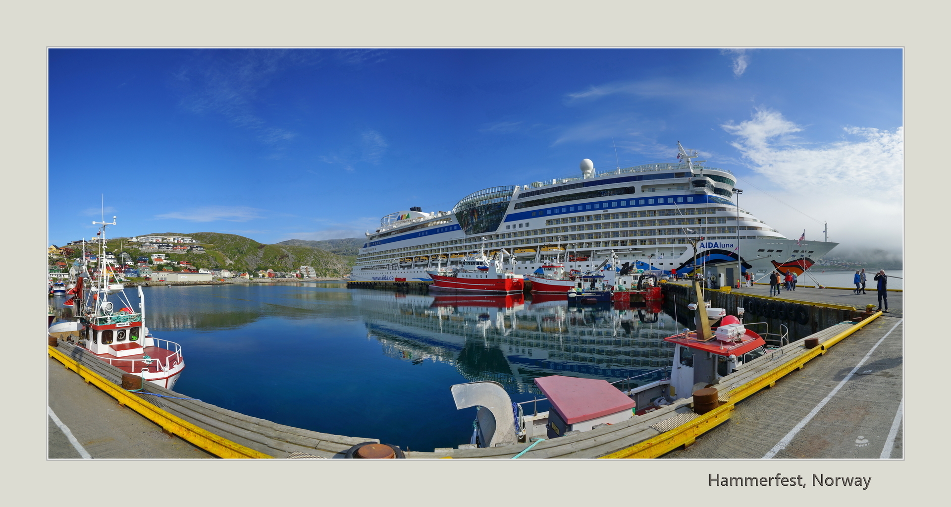 AIDA in Hammerfest  (Bild vergr&ouml;&szlig;ern)