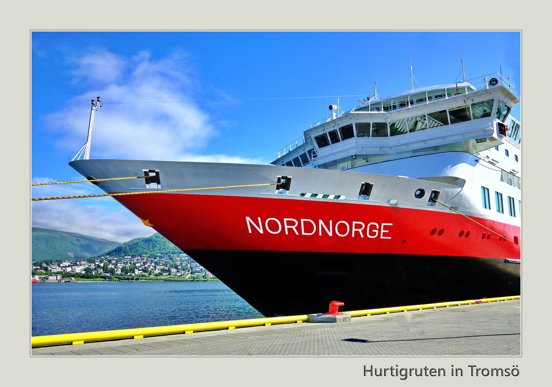 Die NORDNORGE in Troms&ouml;  (Bild vergr&ouml;&szlig;ern)