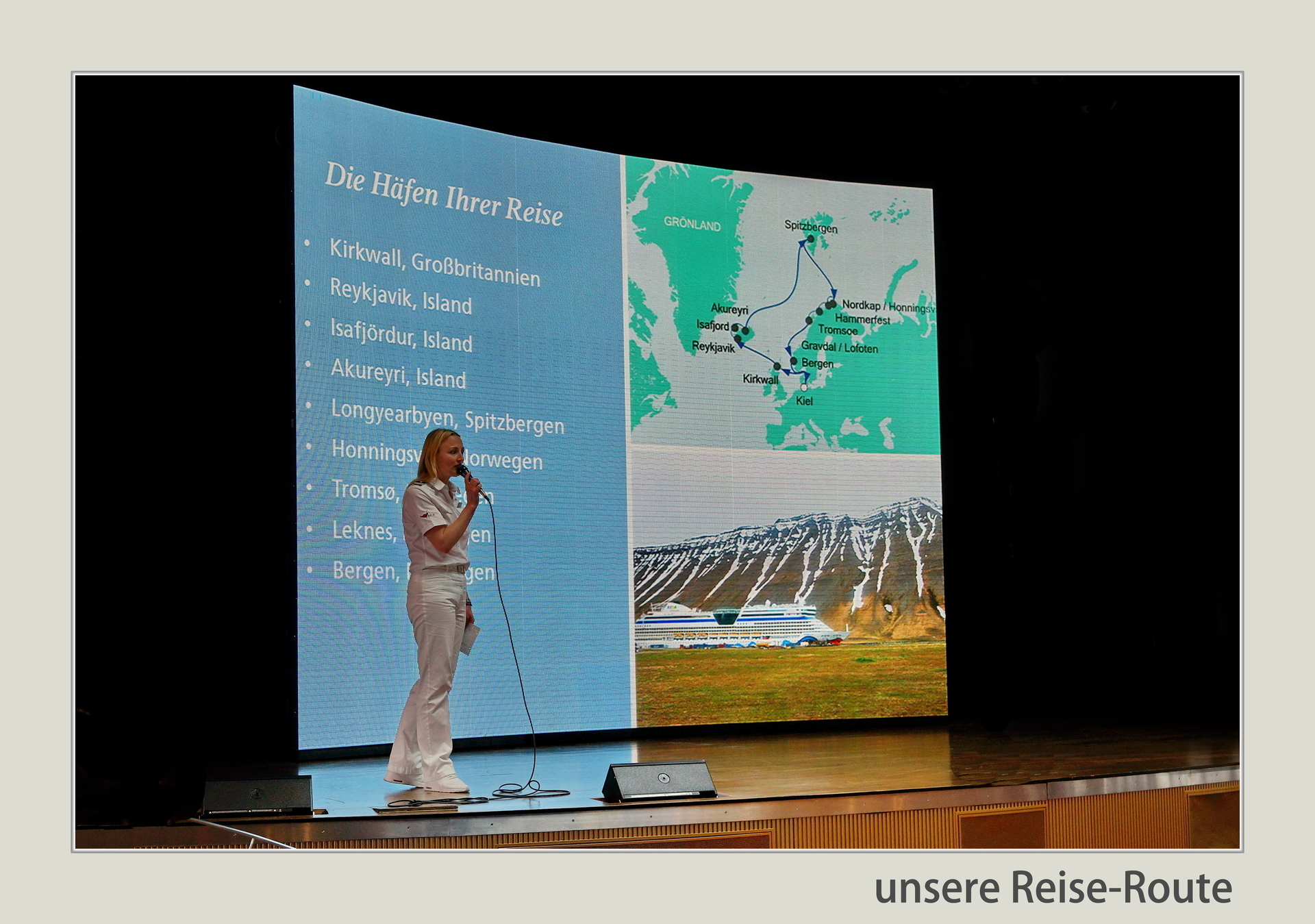 Die Reiseroute  (Bild vergr&ouml;&szlig;ern)