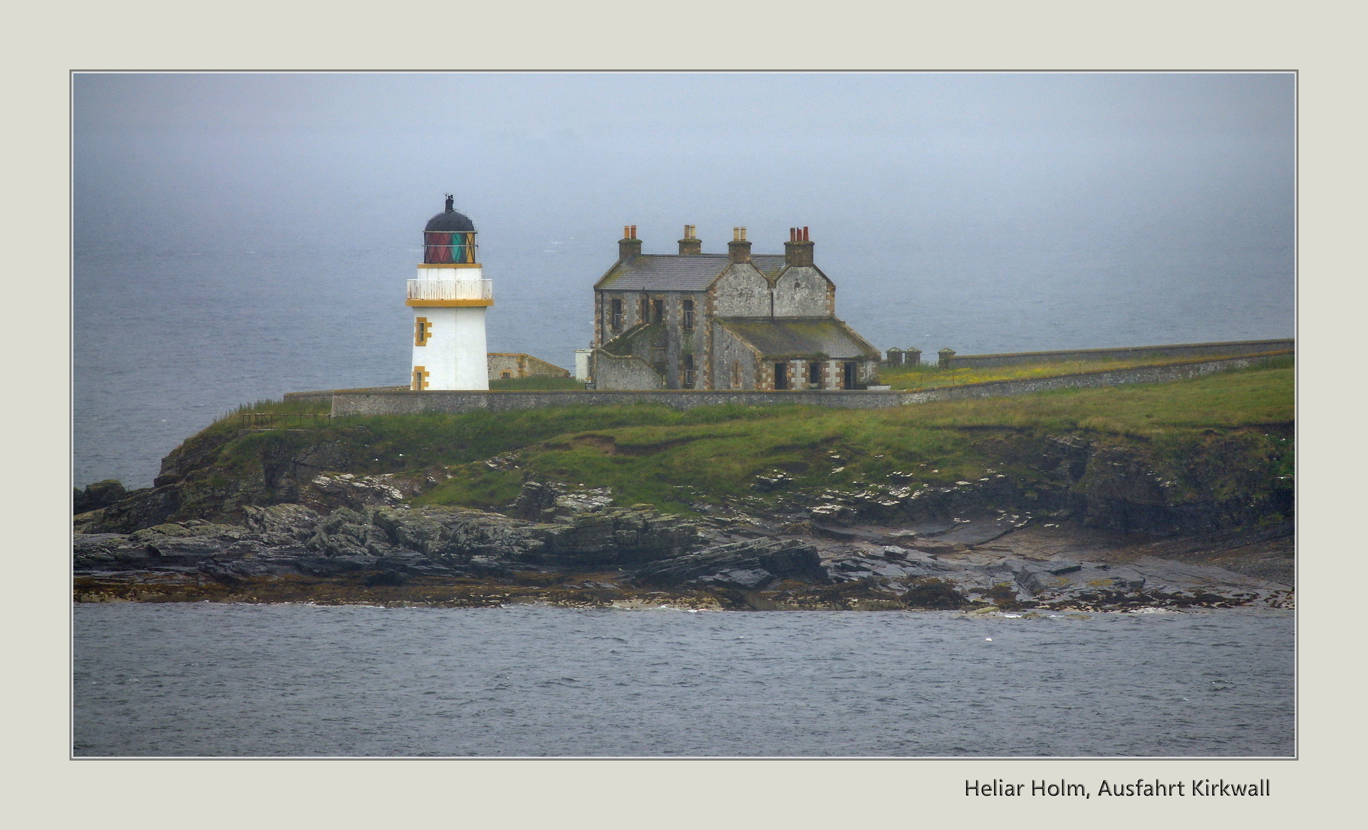 Heliar Holm Ausfahrt in Kirkwall  (Bild vergr&ouml;&szlig;ern)