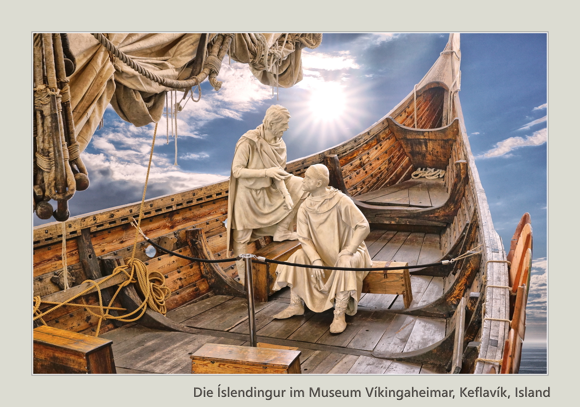 Wikinger auf See  (Bild vergr&ouml;&szlig;ern)