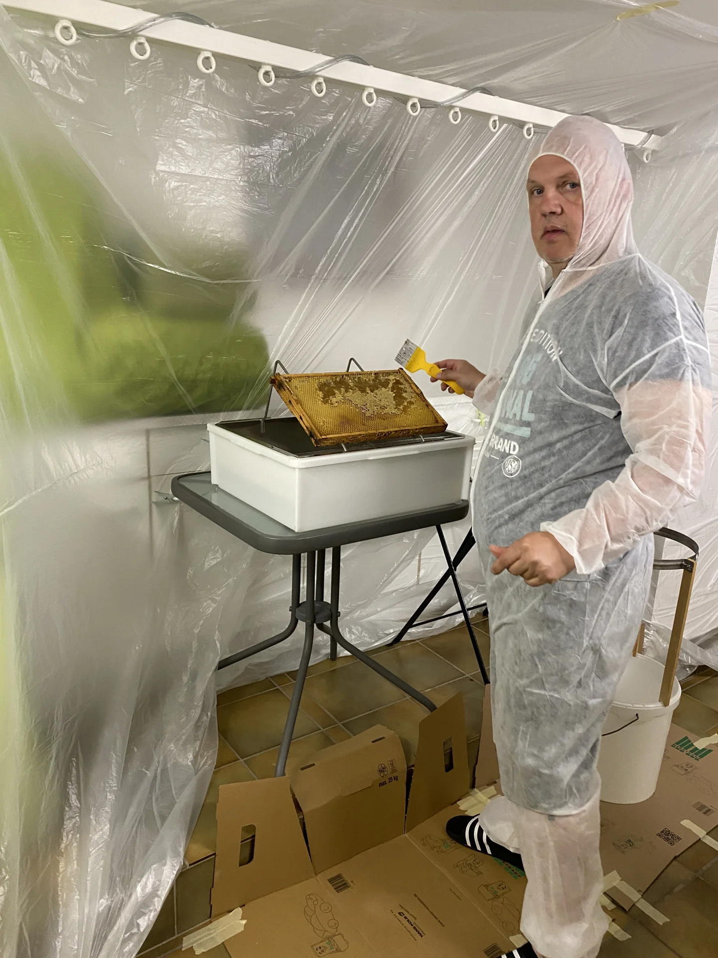 Bild : Hygiene beim Schleudern