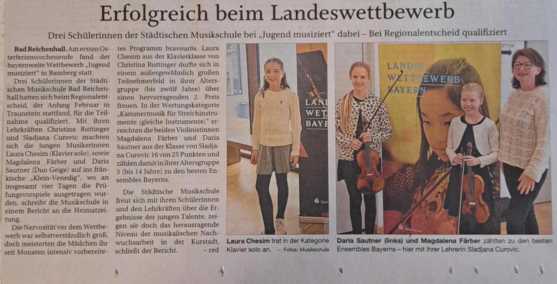 Bild: Reichenhaller Tagblatt, 06.04.2026