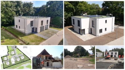 Foto: Neubau von 5 Doppelhäusern – Erschließungsträger mit DS Projekt GmbH und schlüsselfertiger Neubau (Bild vergr&ouml;&szlig;ern)
