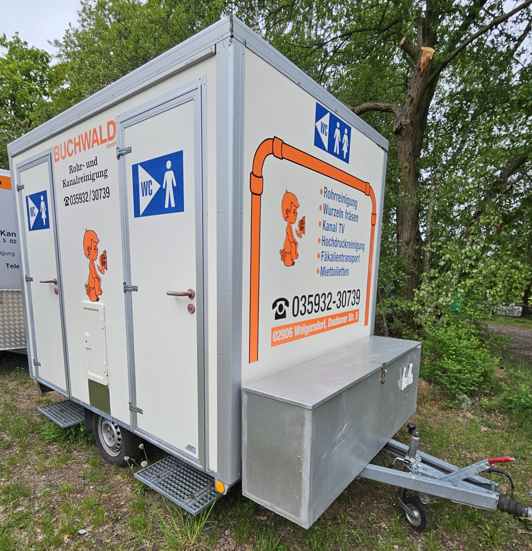Foto der Galerie: Toilettenwagen 1+1 / klein (2)