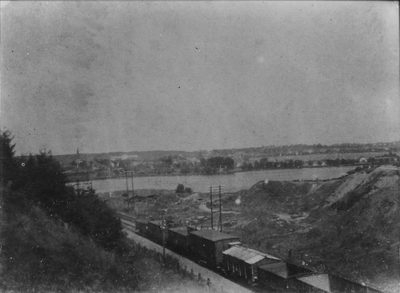 Bild: Bahnlinie Busdorfer Teich