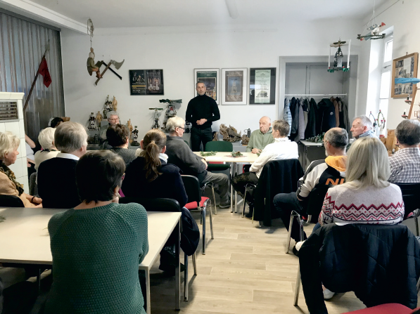 Zur Galerie: Claus Leichsenring 65 Jahre Schnitzgemeinschaft