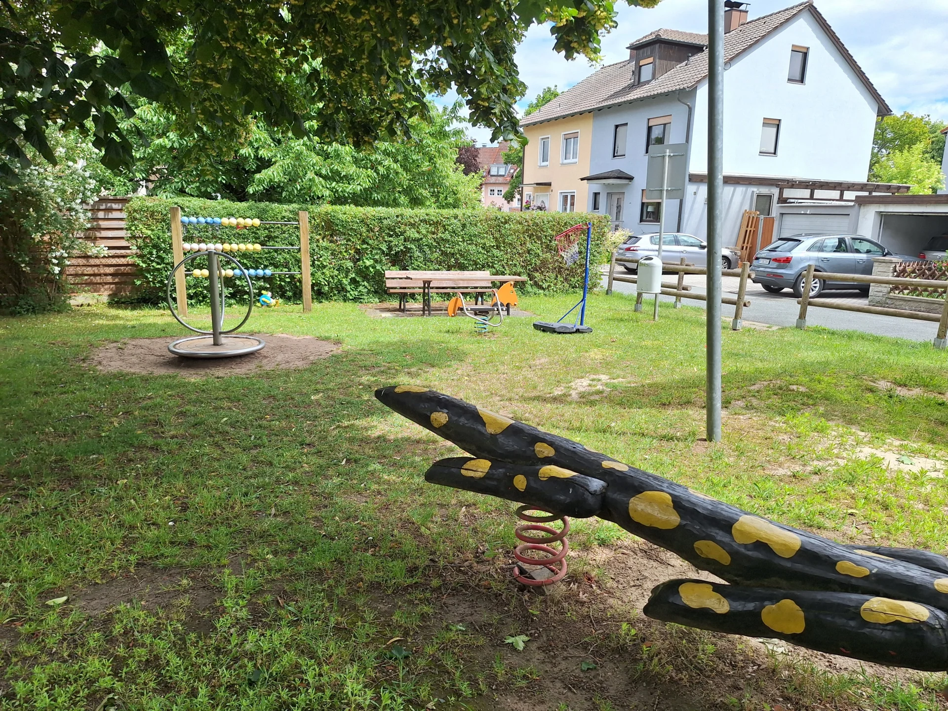 Bild: Spielplatz am Hopfenberg