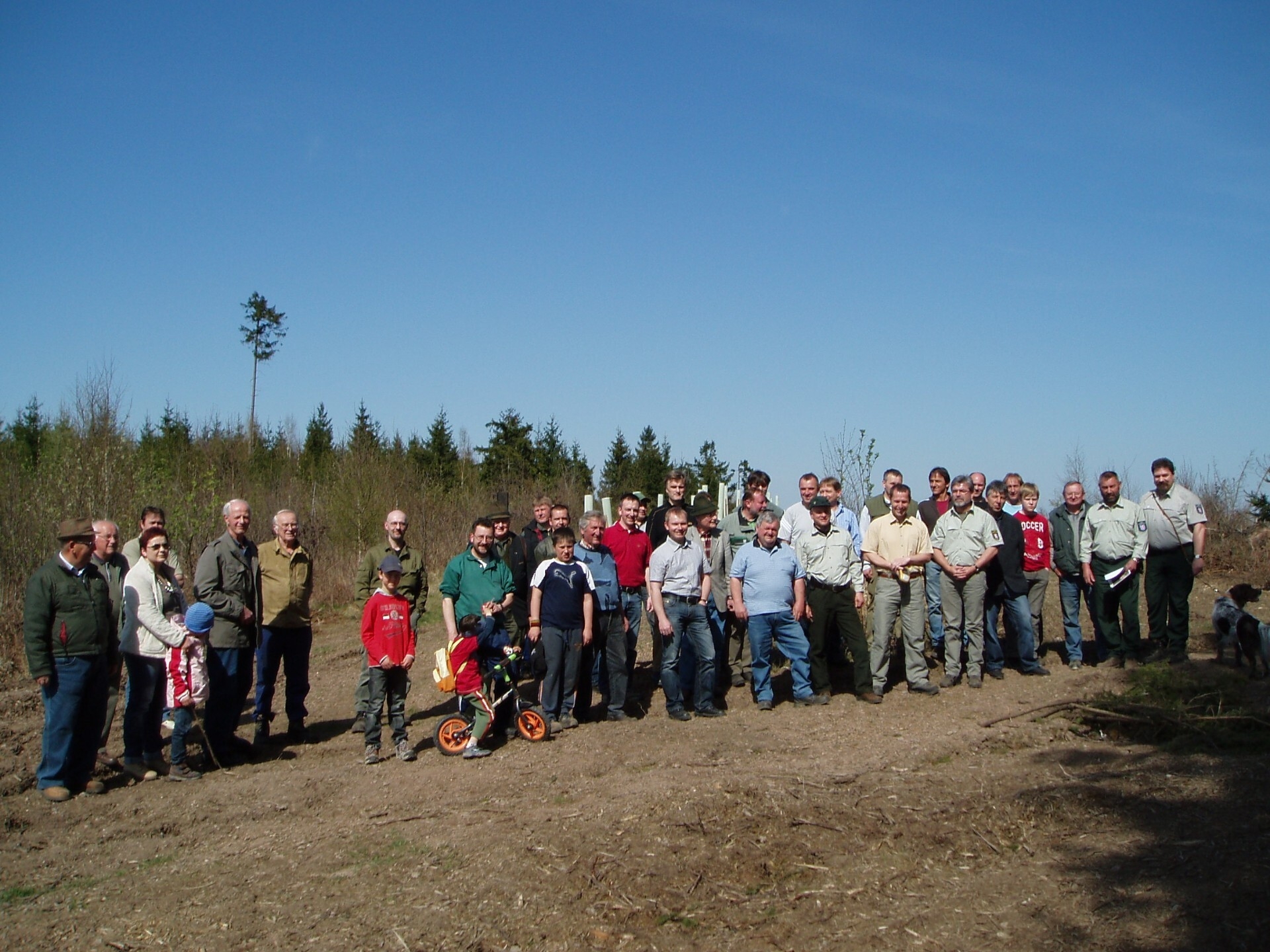 Bild: Waldbegang Konreuth 23.04.2010