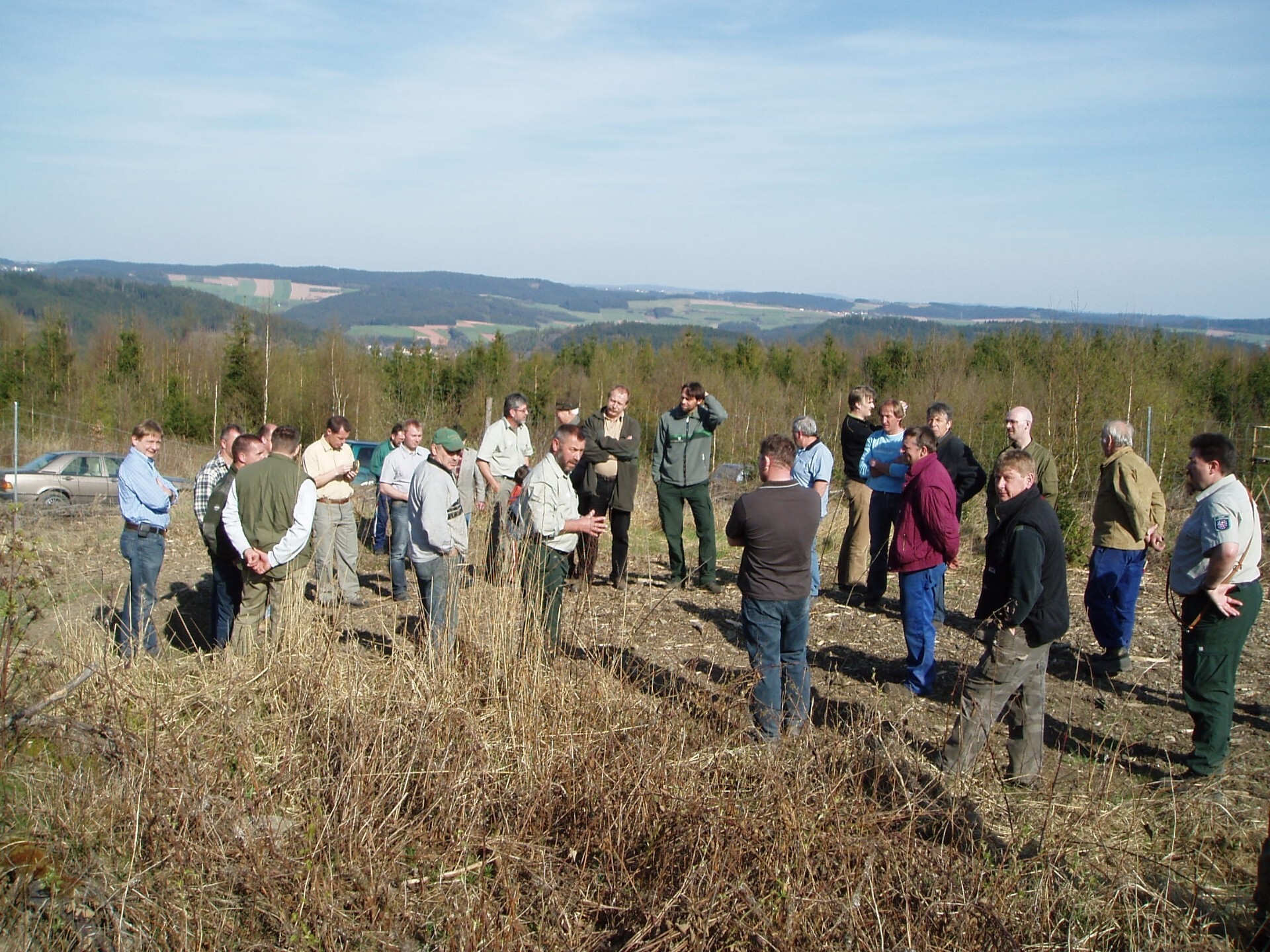 Bild: Waldbegang Konreuth 23.04.2010