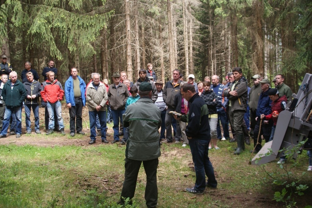 Bild: Frühjahrsexkursion am 18.05.2012 in Jagdshof