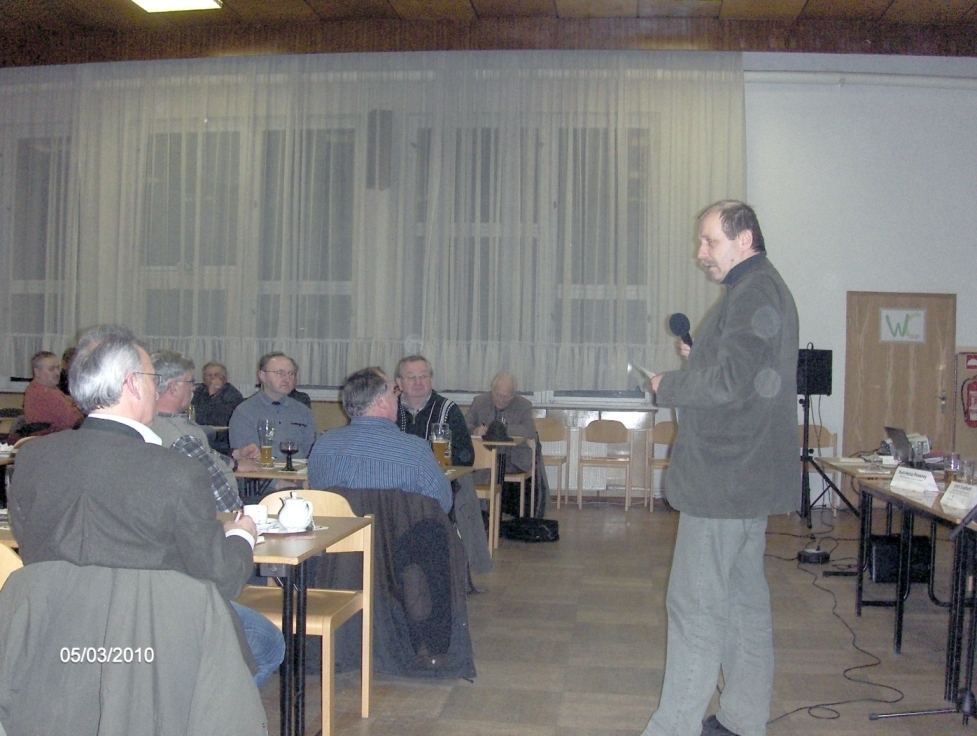 Bild: Jahreshauptversammlung 5.3.2010