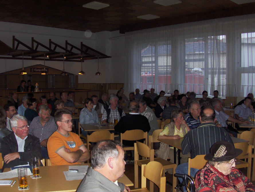 Bild: Jahreshauptverammlung am 18.07.08