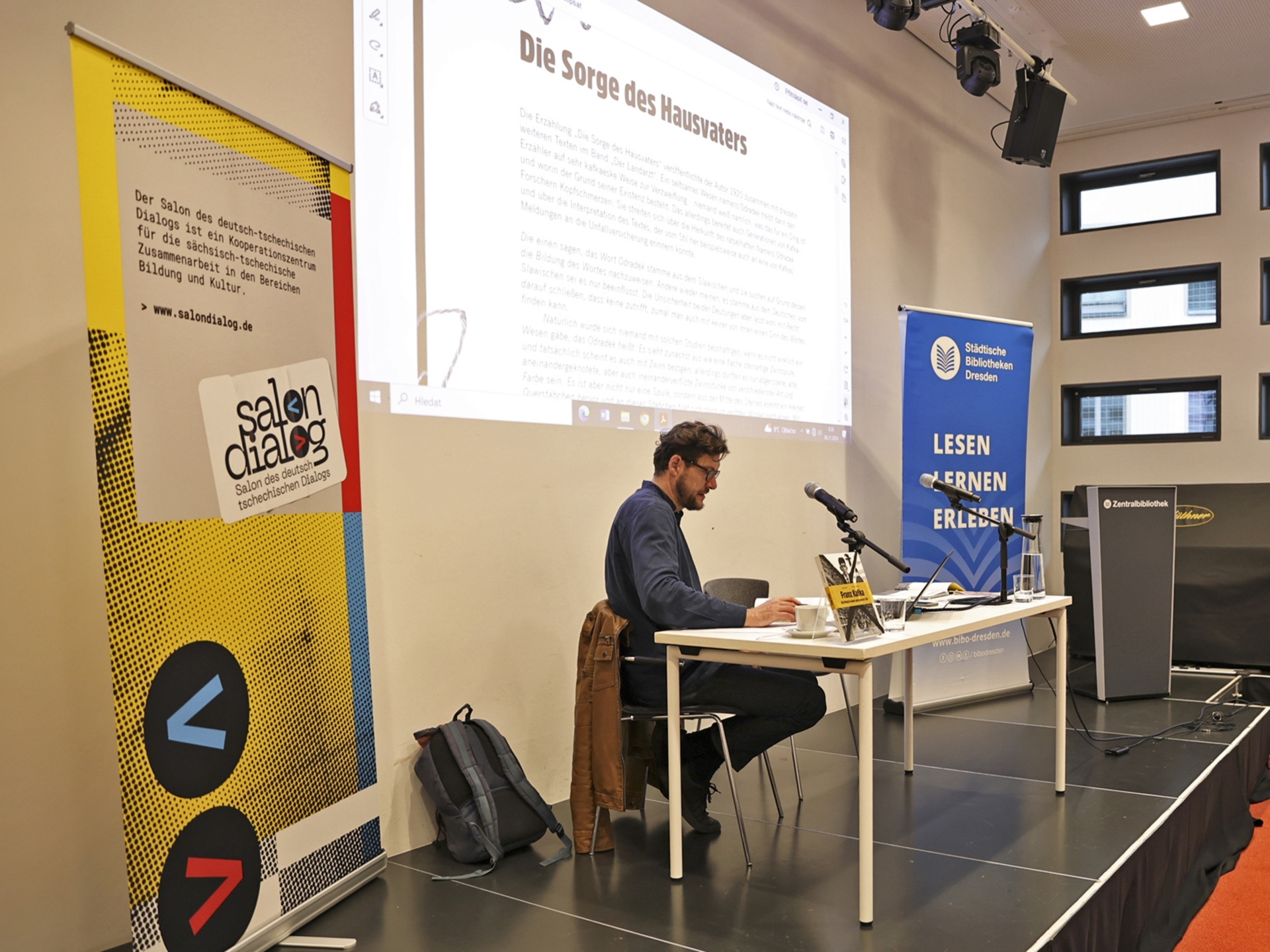 Foto der Galerie: Autorenlesung mit Radek Malý, Dresden