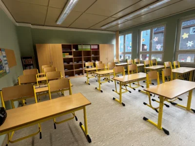 Vorschaubild: frisch renovierter Klassenraum 2026
