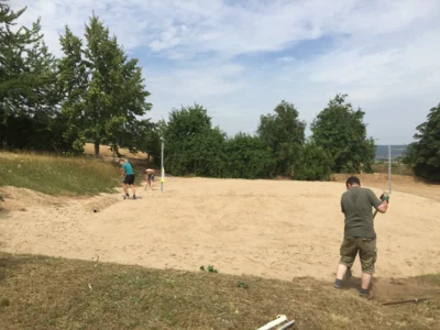 Vorschaubild: Sanierung Volleyballfeld 3