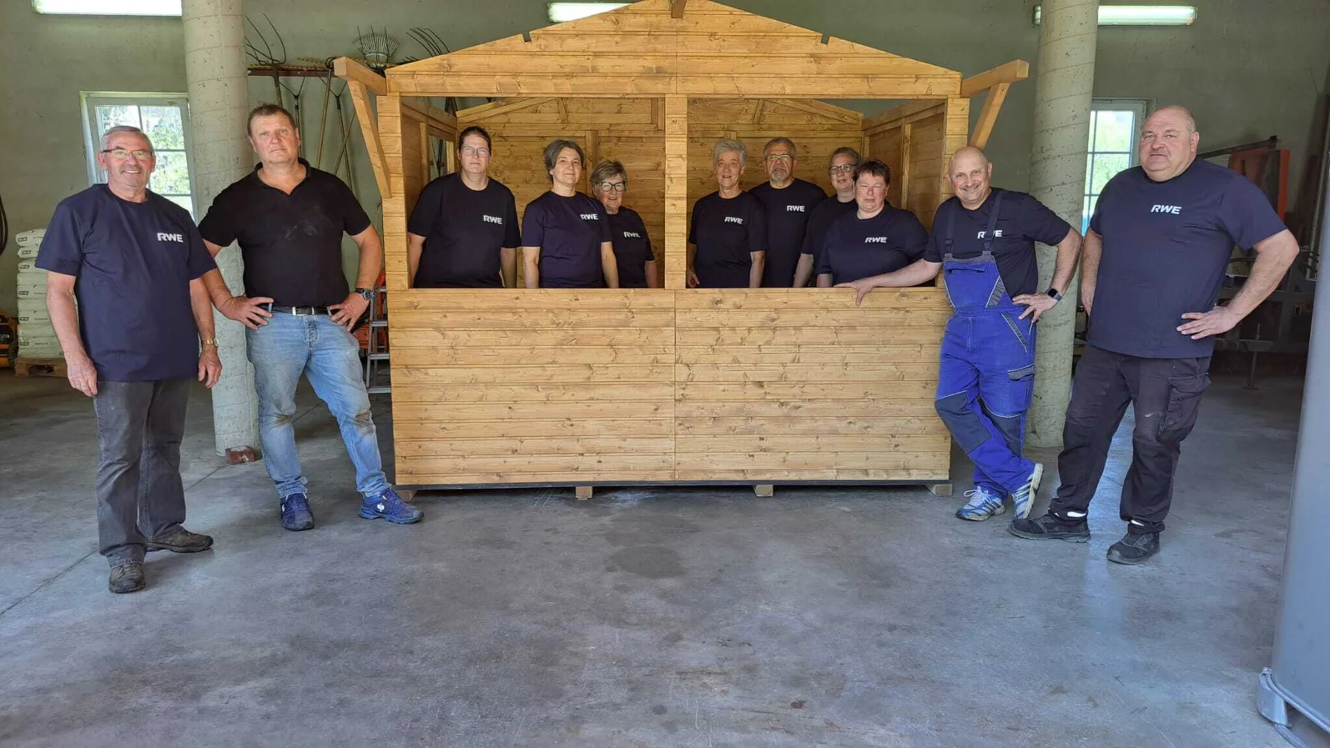 Foto der Galerie: IG Wegekreuz und IG Weihnachtsdorf, Arbeitseinsatz