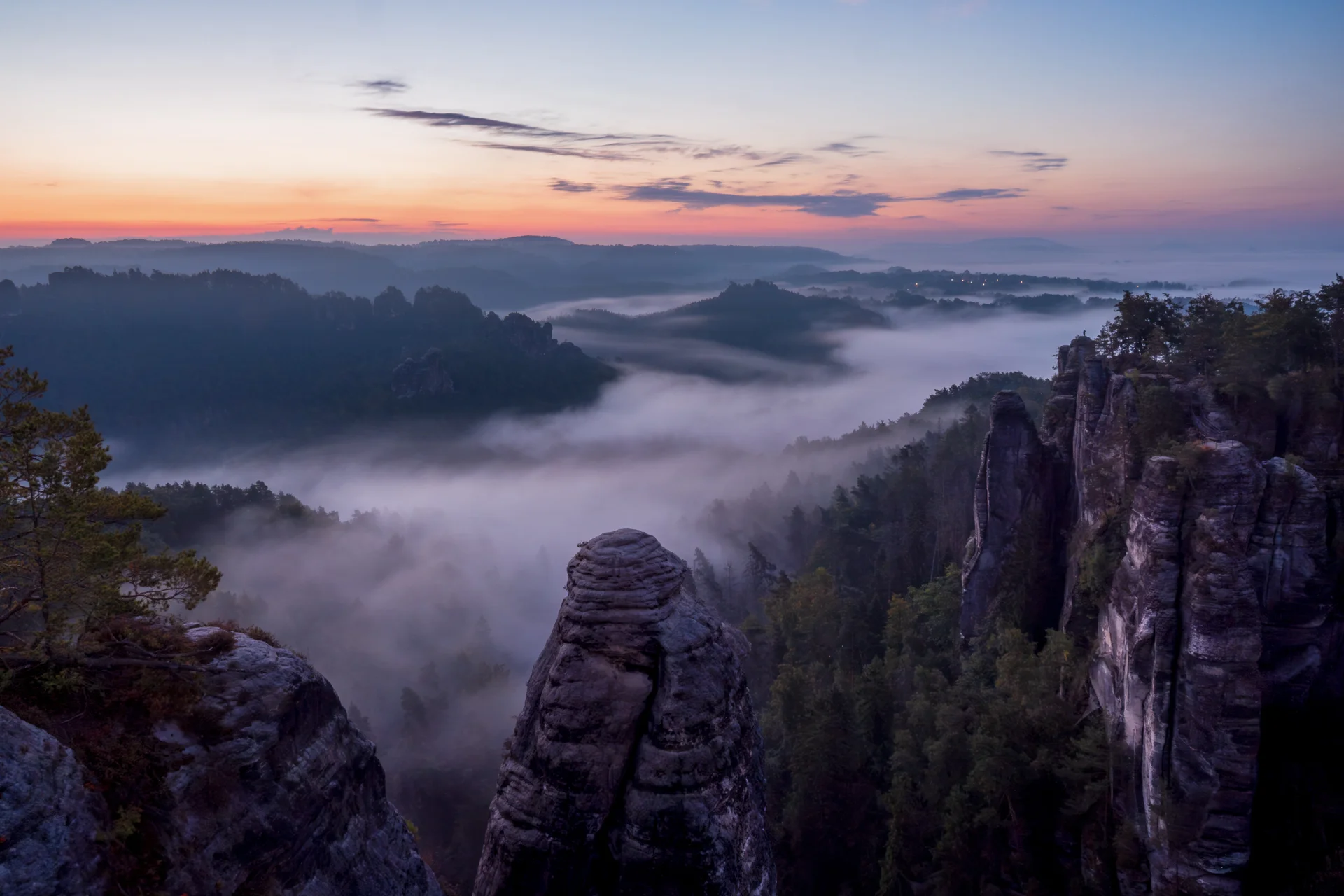 Peter Haider - Morgennebel  (Bild vergr&ouml;&szlig;ern)