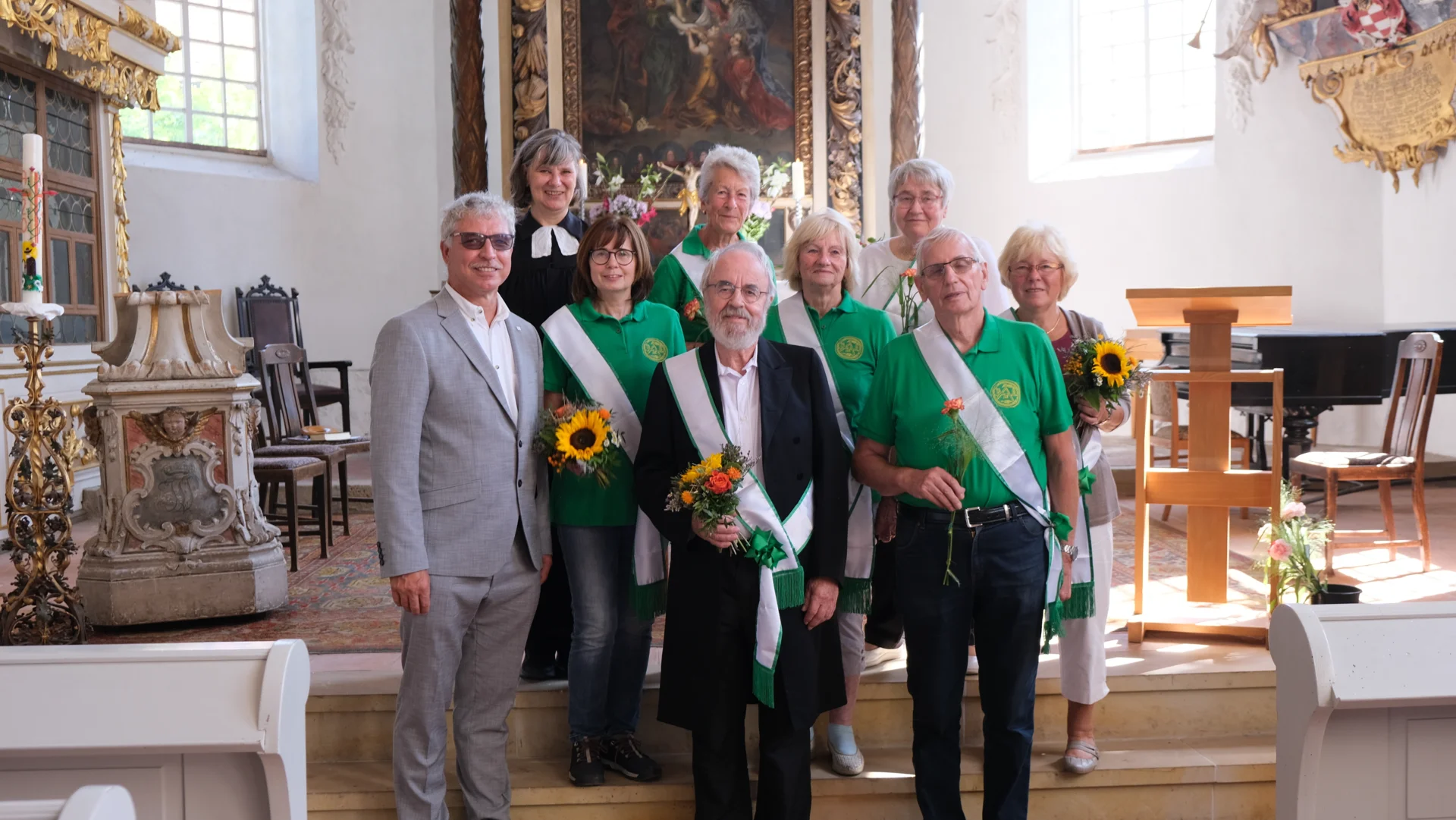 Bild: Festgottesdienst in der Kirche