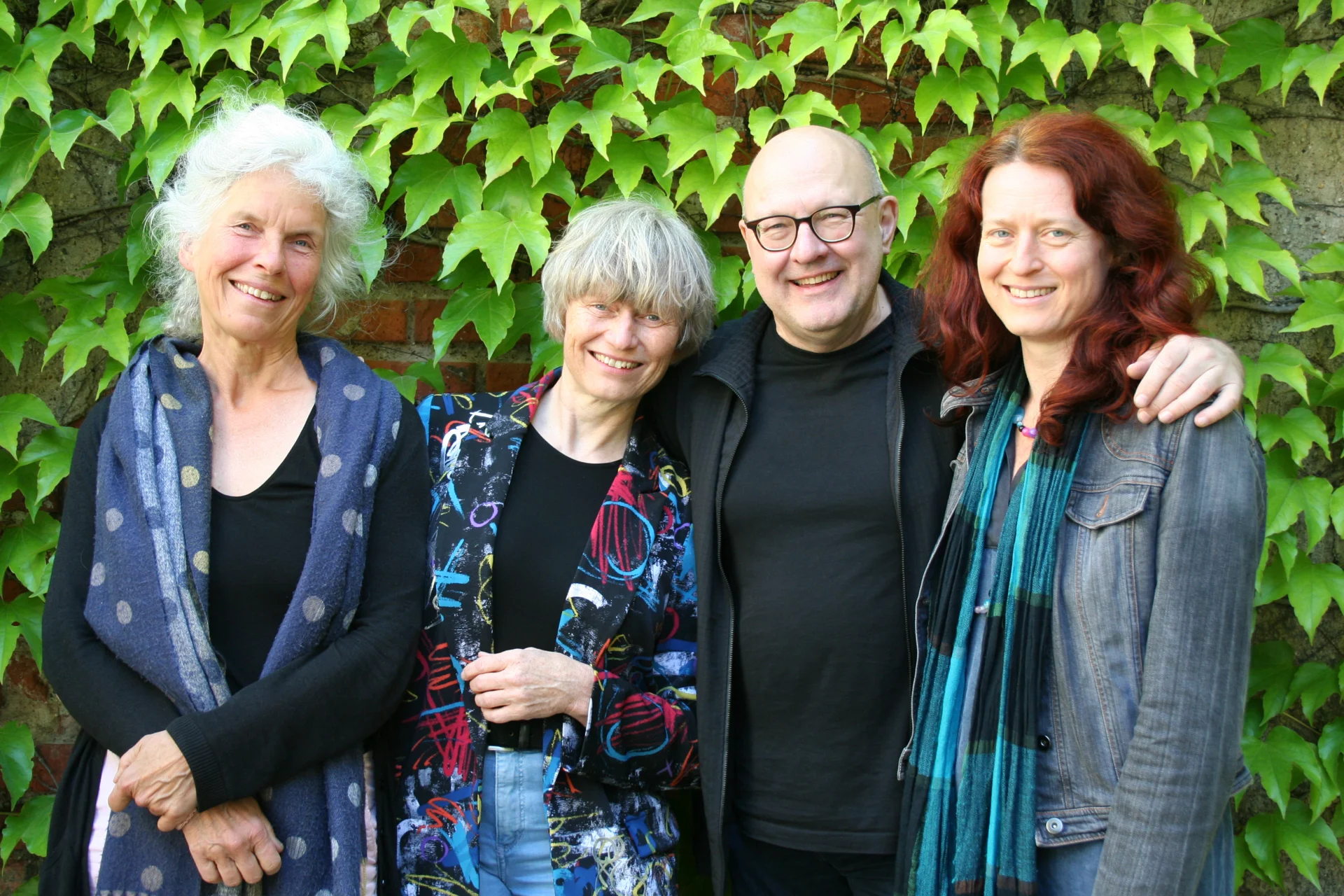 &bdquo;Zeitstaub&ldquo;, Konzert mit dem Ensemble &bdquo;klangwerk am bauhaus&ldquo;, Christina Mei&szlig;ner, Claudia Buder, Christoph Ritter, Elizaveta Birjukova, 2023  (Bild vergr&ouml;&szlig;ern)