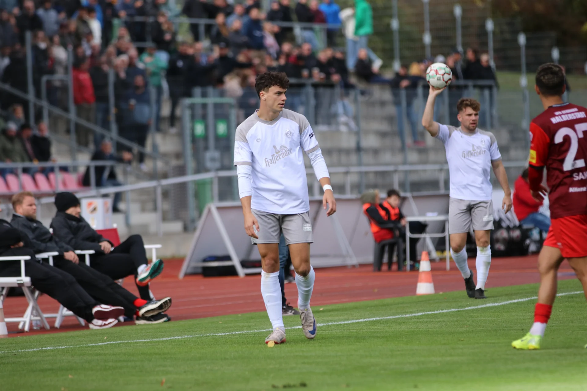 Bild: Fußball in Halberstadt gegen Wernigerode