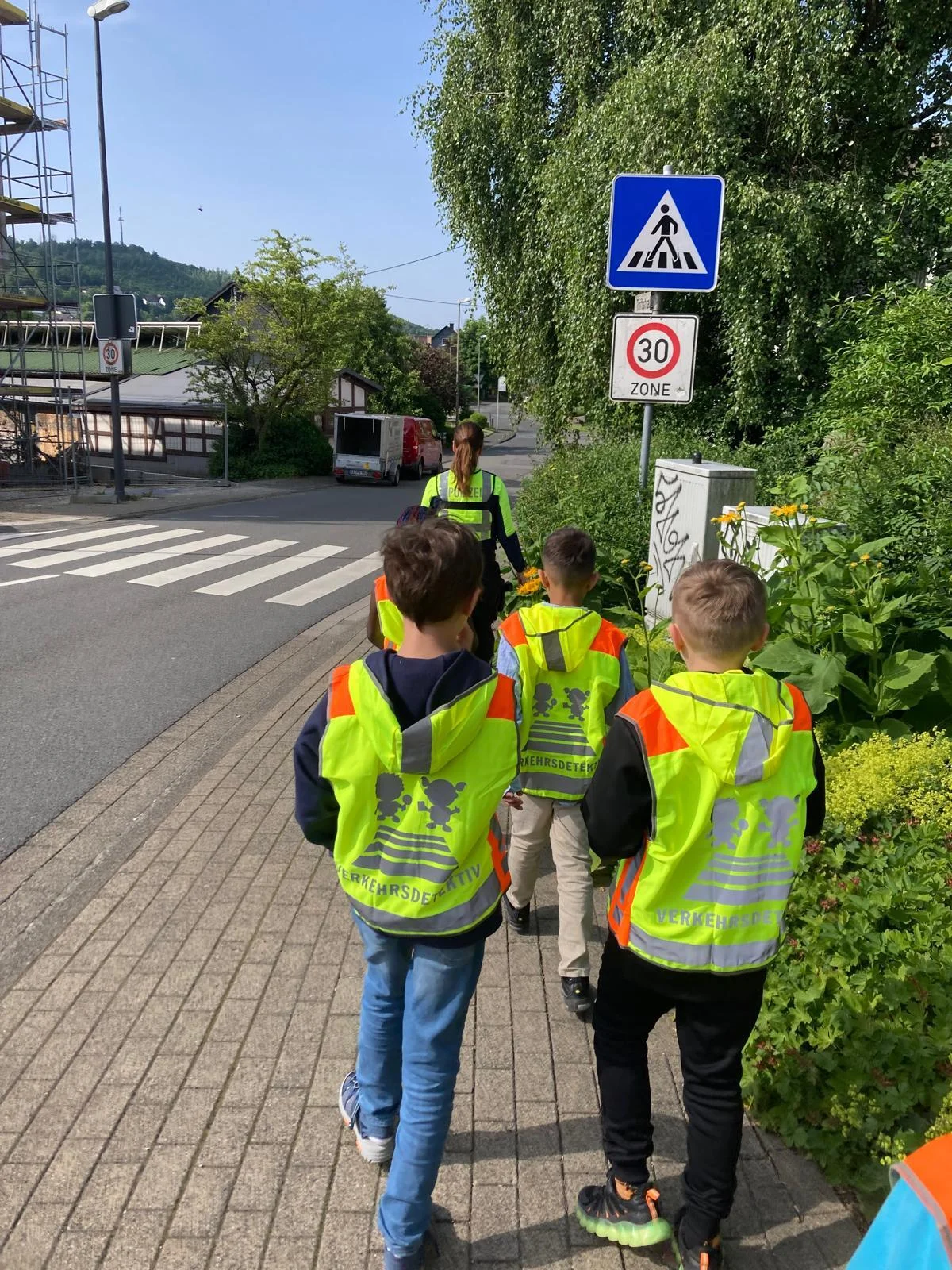 Foto der Galerie: Verkehrserziehung mit der Polizei