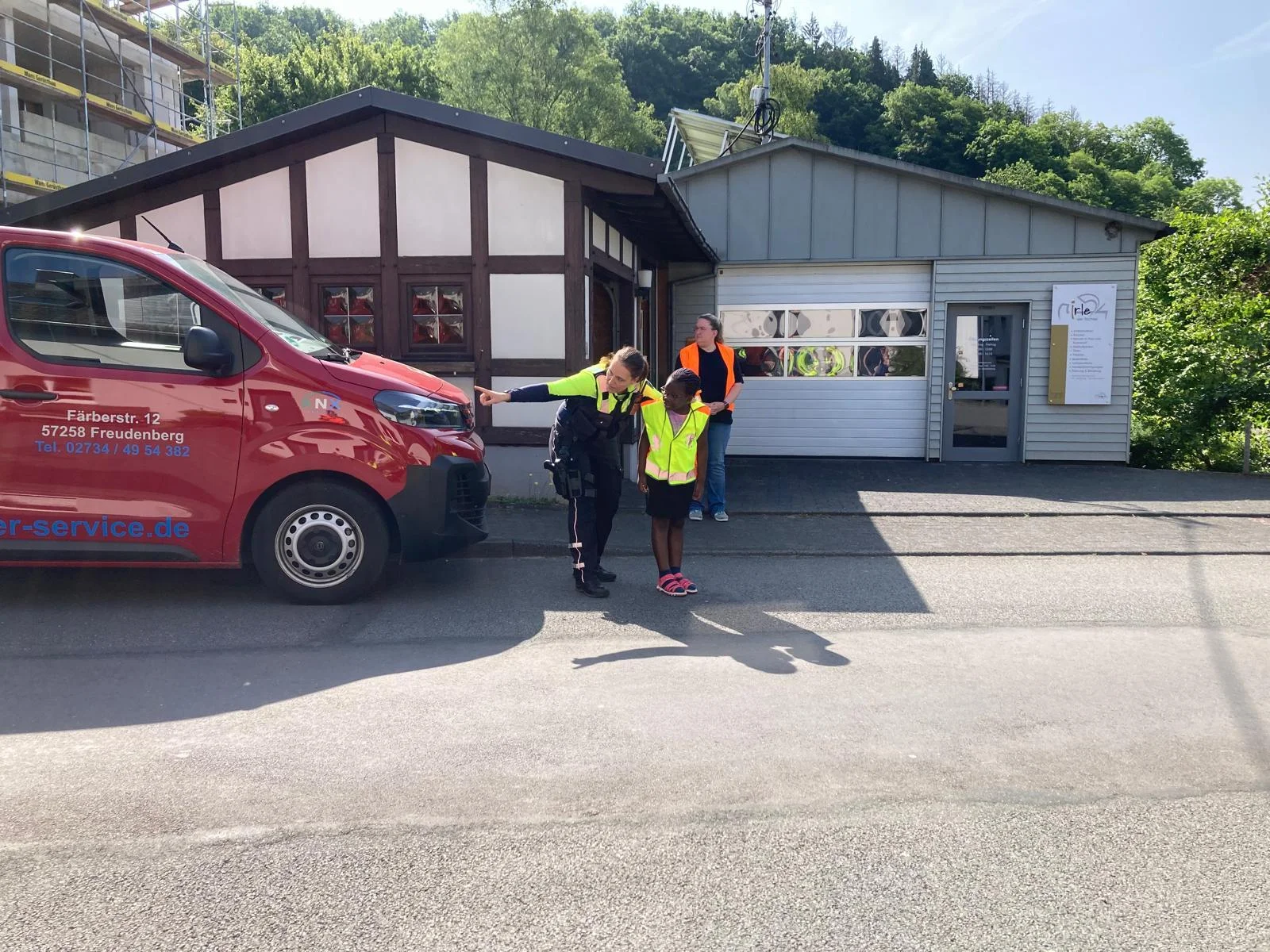 Foto der Galerie: Verkehrserziehung mit der Polizei