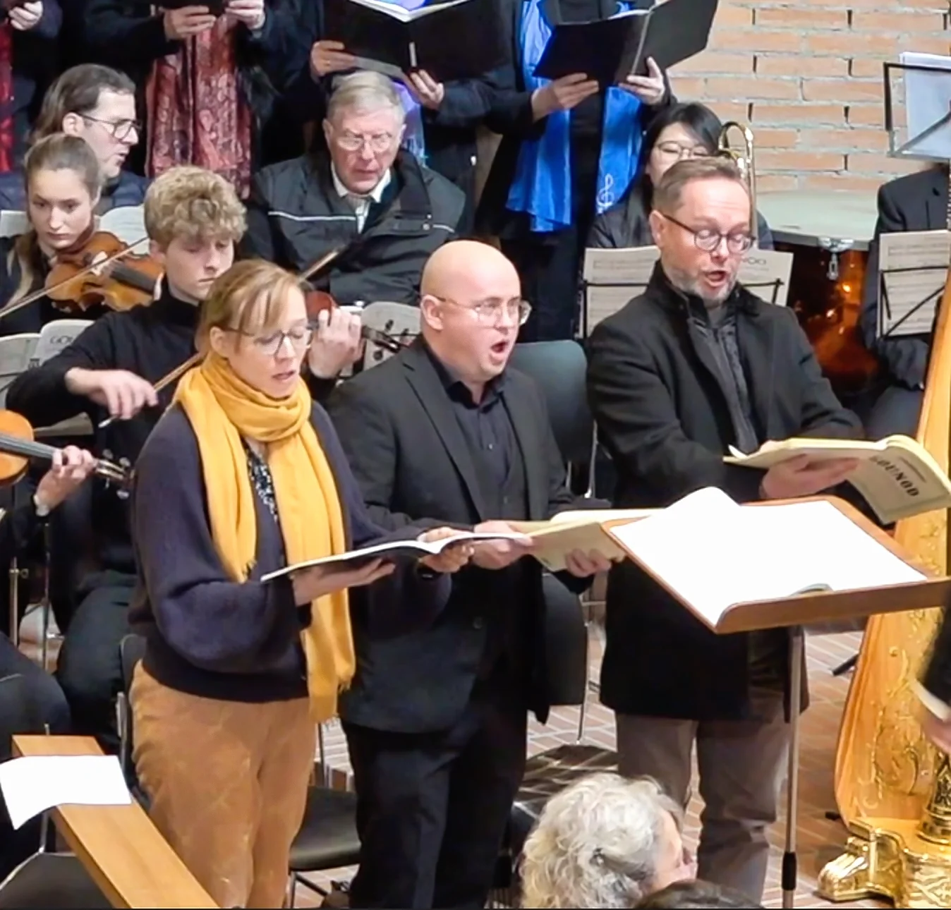 Sopran - Lilli Jordan, Tenor - Florian Firlus, Bass - Stefan Rampf 