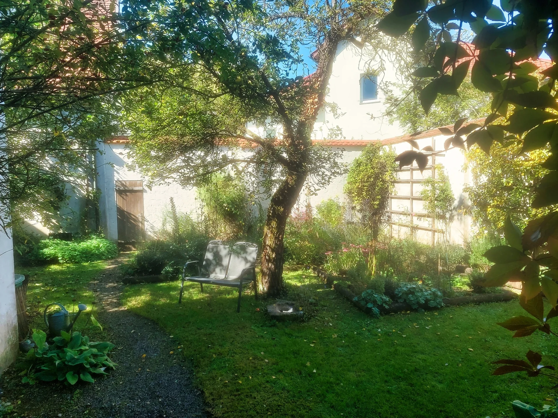 Zur Paterzelle geh&ouml;riger Garten 