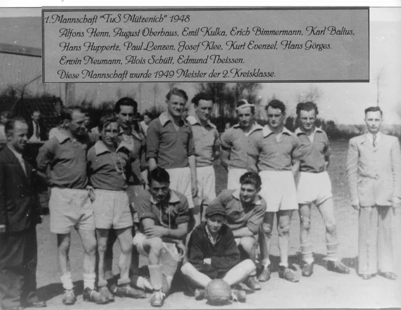 1. Mannschaft im Jahr 1948  (Bild vergr&ouml;&szlig;ern)